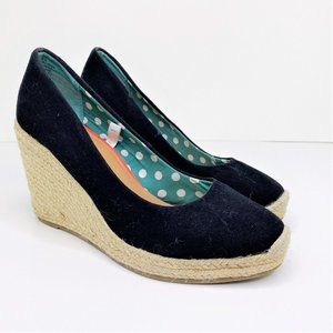 Womens Merona Sonya Plaid Canvas Wedge Espadrilles Shoes NWOB C157 Womens Merona Sonya Plaid Canvas Wedge Espadrilles Shoes NWOB C157